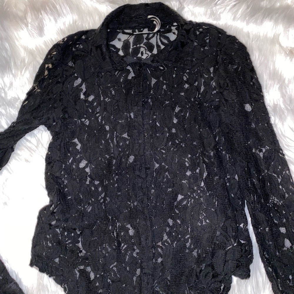 Black Button Down Shirt